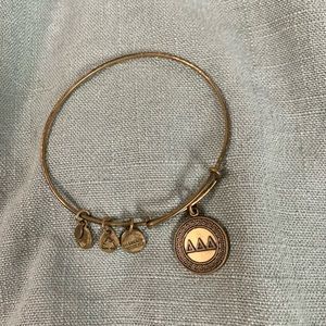 EVERYTHING MUST GO SALE: Alex and Ani Gold Tri-Delta Charm Bangle Bracelet
